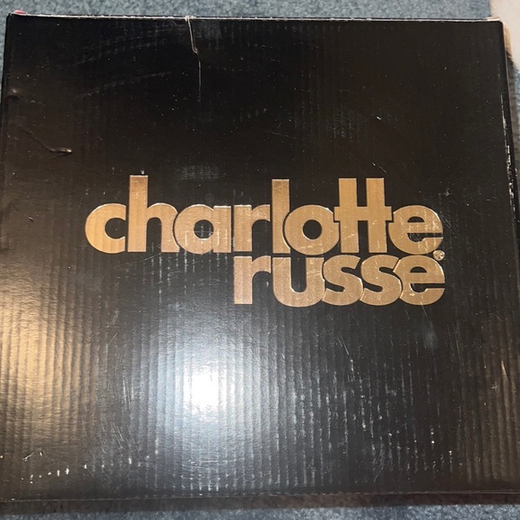 Charlotte Russe Toni heels - black matte suede - Picture 2 of 3